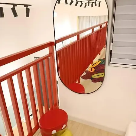 Dopamine Decor Loft Design Sunway Grid 4-6Pax Netflix Kampong Pendas Exterior photo