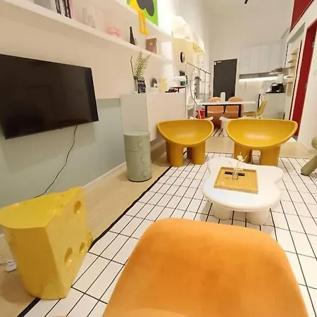 Dopamine Decor Loft Design Sunway Grid 4-6Pax Netflix Kampong Pendas Exterior photo