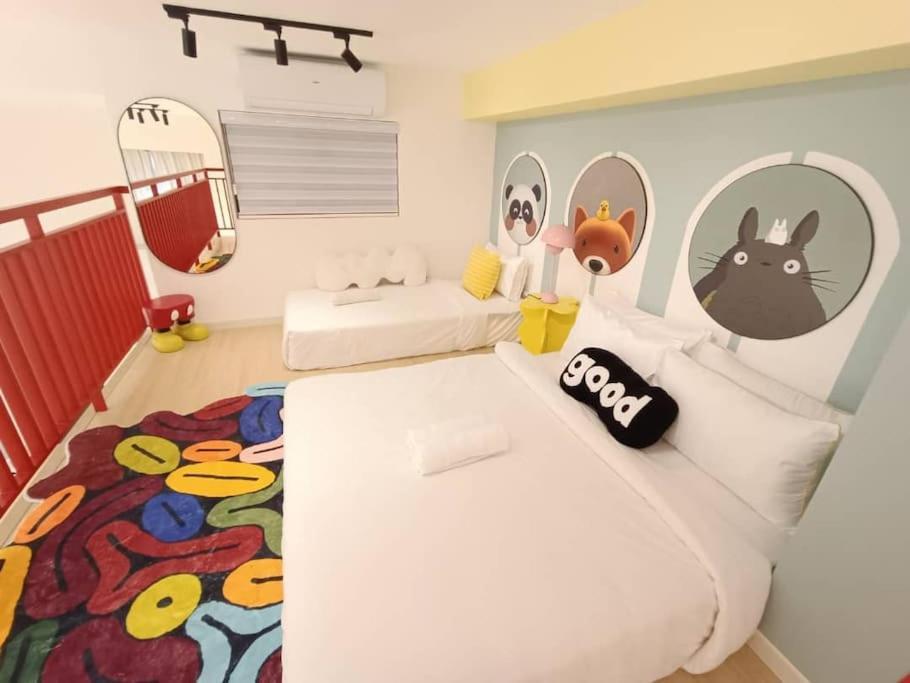 Dopamine Decor Loft Design Sunway Grid 4-6Pax Netflix *